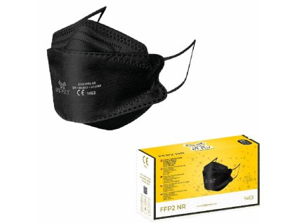 respirator bt fly ffp2 bez ventilceka cierny 1ks 869