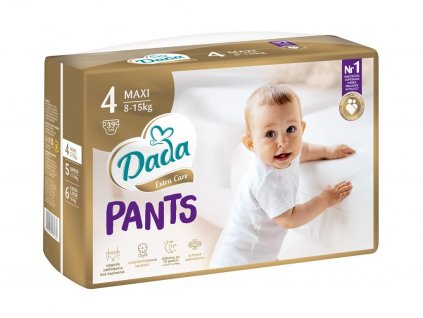 DADA Extra Care Plienky Pantsy Maxi Veľ. 4 39 KS (8 15 KG)