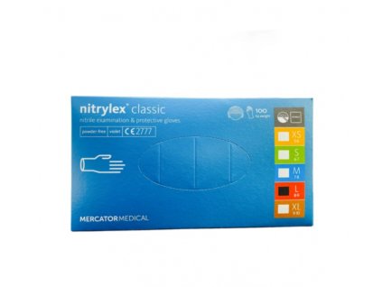 Mercator Medical Nitrylex Classic 100 ks M (7-8)