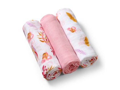 4578 babyono bambusove plienky ruzove listy