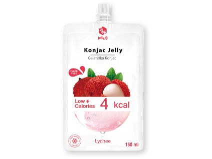 konjac gel lychee