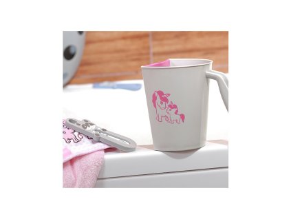 Babyono Pohár na oplachovanie šampónu Ružový