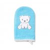 Babyono Bambusová žinka na umývanie modrá ľadový medveď