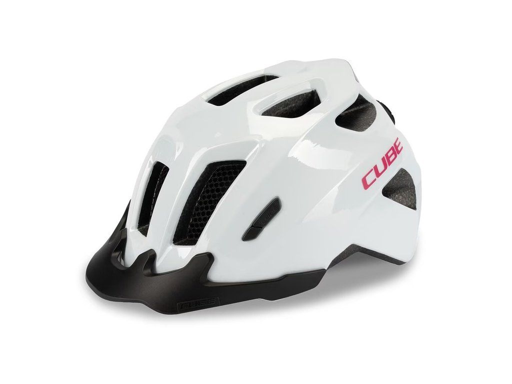 Detská prilba CUBE Fink - flashwhite n pink (Variant M)