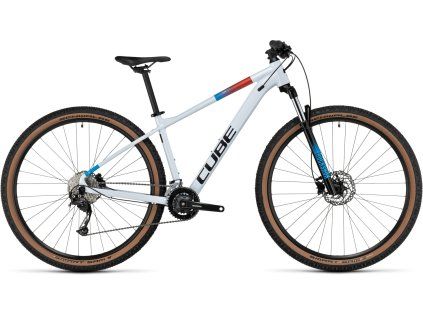 CUBE Aim SLX white n blue n red (2024) (Variant L)