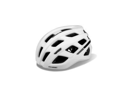 Prilba CUBE RoadRace - Biela (Variant L)