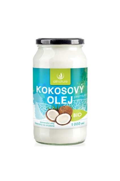 kokosový olej all.