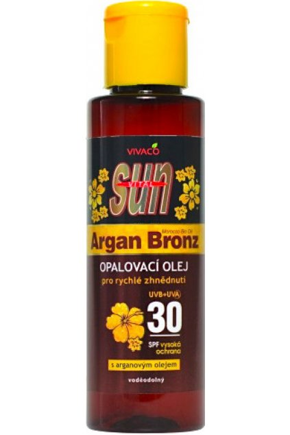 Vivaco Opalovací olej s BIO arganovým olejem SPF 30 SUN VITAL 100 ml