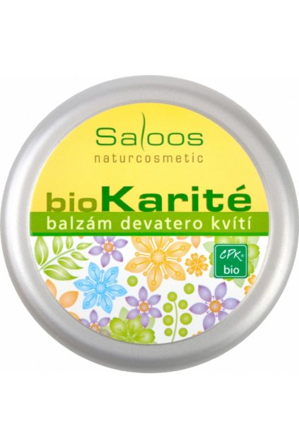 Saloos Bio Karité balzám Devatero kvítí (varianta 19 ml)