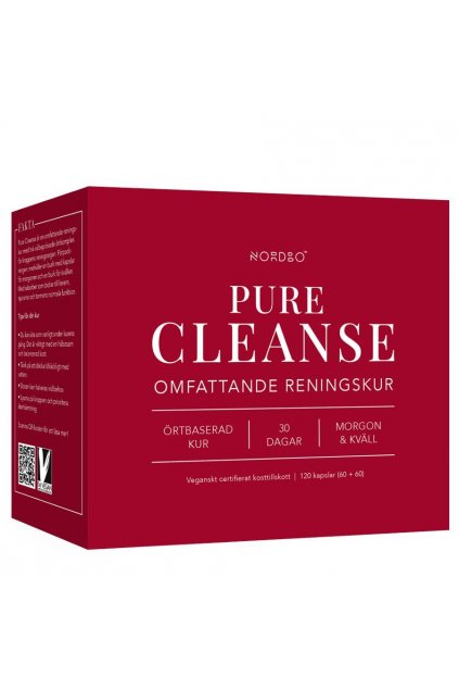 38263 nordbo pure cleanse 120 kapsli