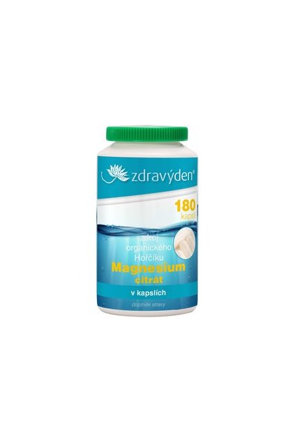 10235 zdravy den magnesium citrat 180 kapsli