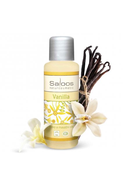 11537 saloos telovy a masazni olej vanilla 50 ml