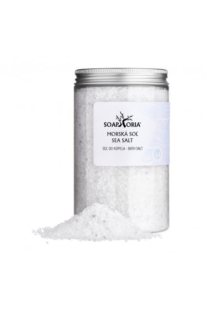 Mořská sůl do koupele 500g Přírodní sůl do koupele