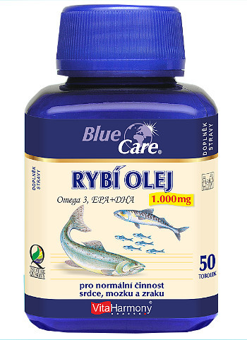 Vita Harmony VitaHarmony Rybí olej Omega 3 1000 mg 50 tobolek