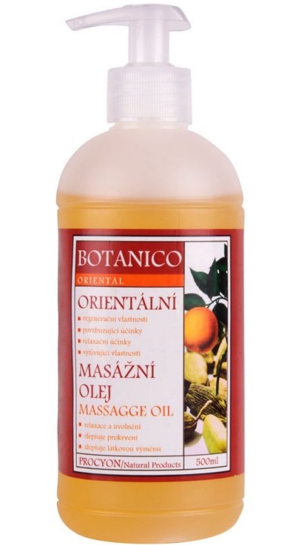 Procyon Botanico Orientální masážní olej 500 ml