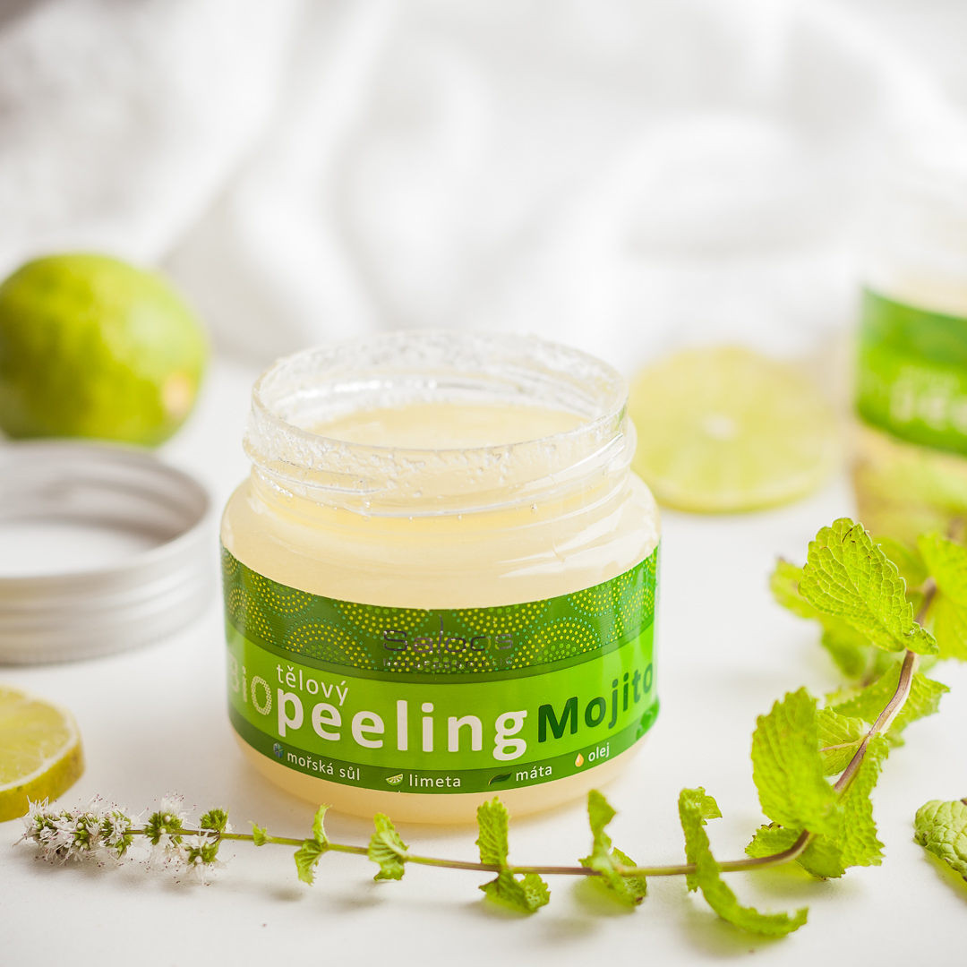 Saloos Bio Mojito tělový peeling 140 ml