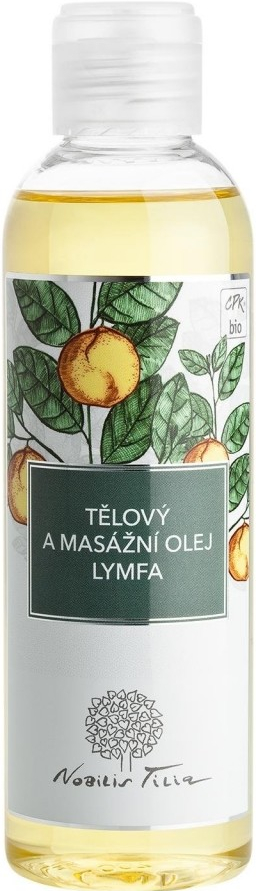 Nobilis Tilia tělový a masážní olej Lymfa 200 ml