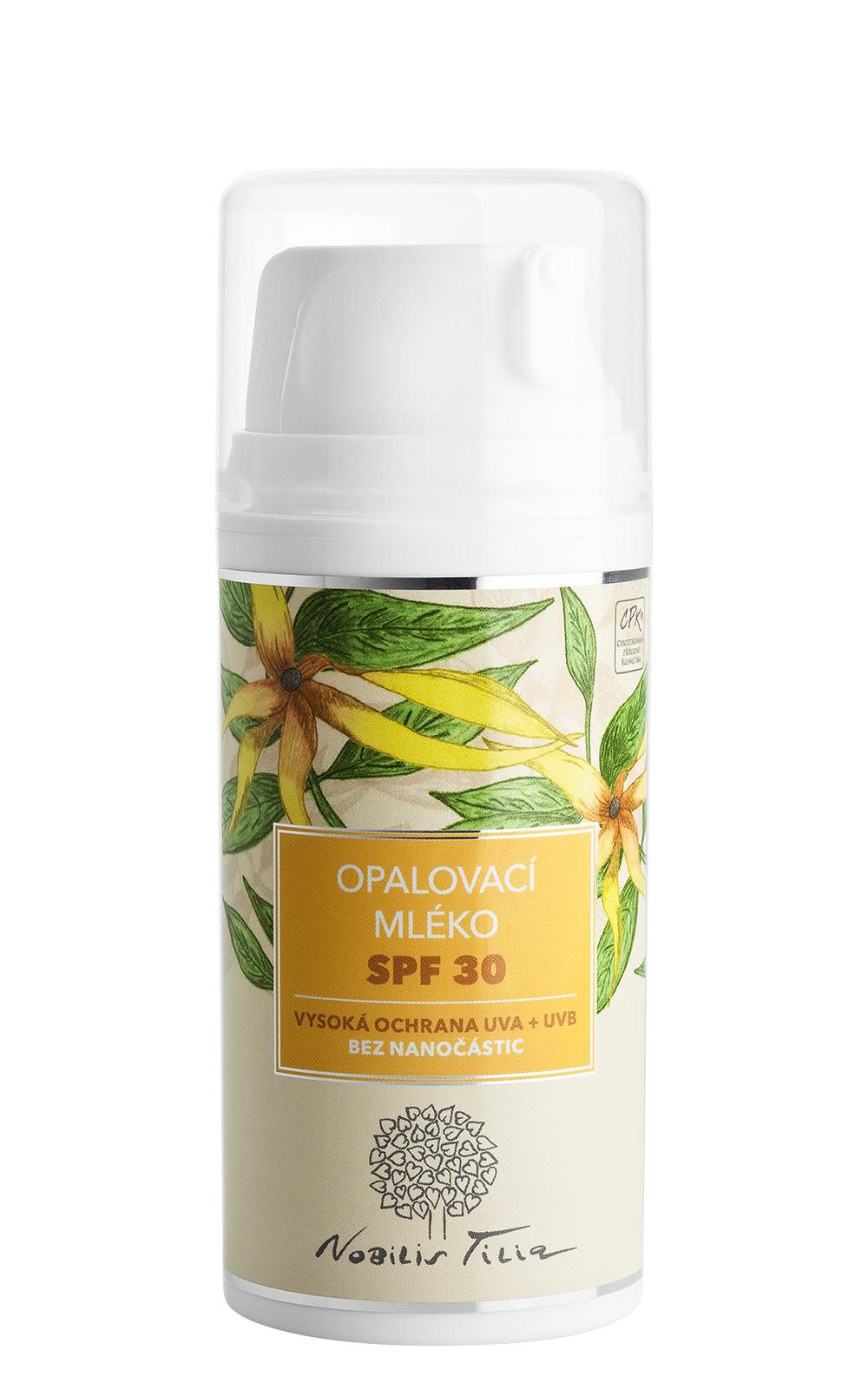 Nobilis Tilia Nobilis opalovací mléko SPF 30 100 ml