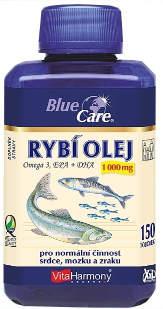 Vita Harmony VitaHarmony Rybí olej Omega 3 1000 mg 150 tobolek