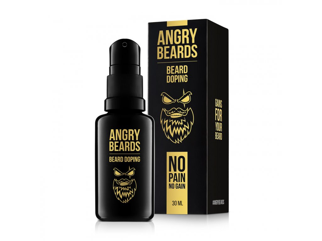 Angry Beards Beard Doping, přípravek pro růst vousů 30 ml