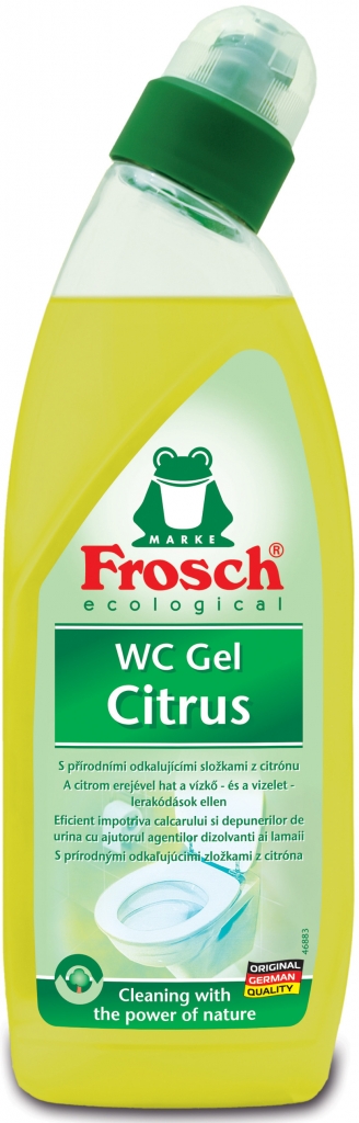 Frosch Eko WC čistič tekutý Citron 750 ml