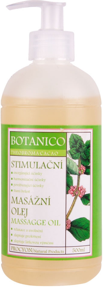 Botanico Stimulační masážní olej 500ml