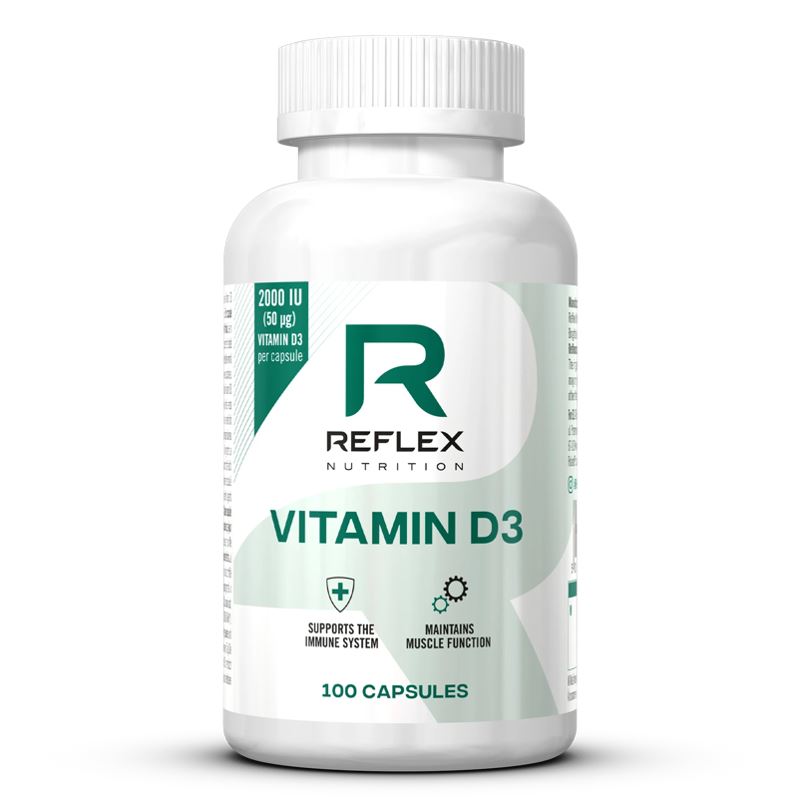 Reflex Nutrition Vitamín D3 100 kapslí