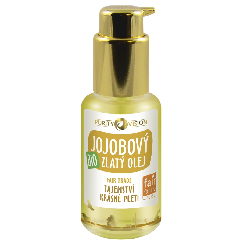 Purity Vision Bio Zlatý jojobový olej Fair Trade 45 ml