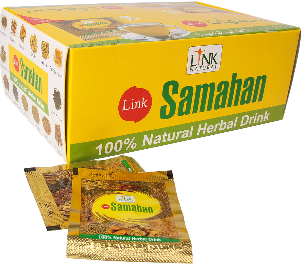 Link Natural Samahan ajurvédský bylinný nápoj 100 x 4 g