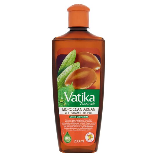 Vatika Naturals arganový olej na vlasy 200 ml