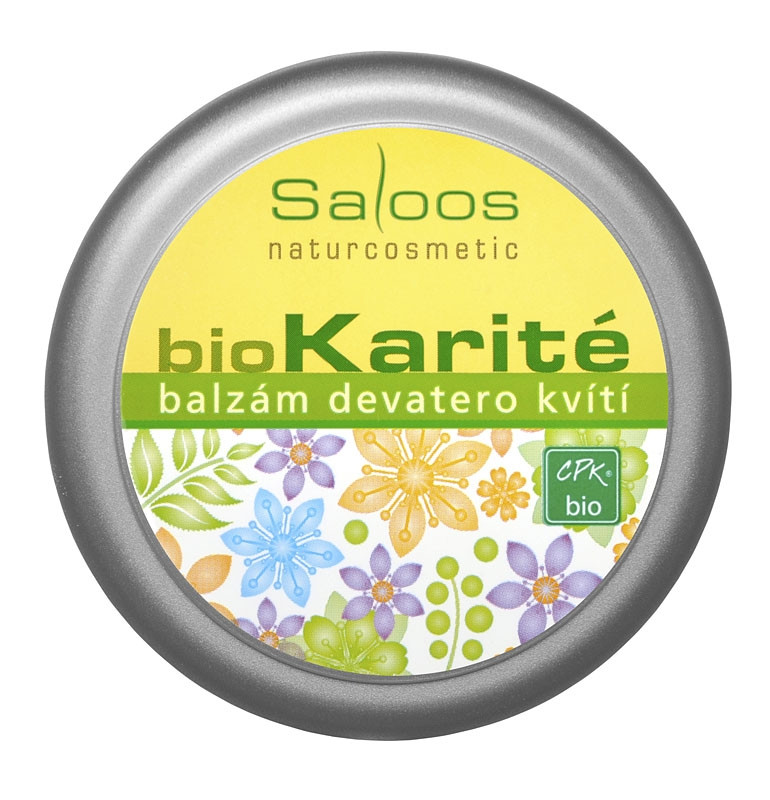 Saloos Bio Karité balzám Devatero kvítí varianta: 19 ml