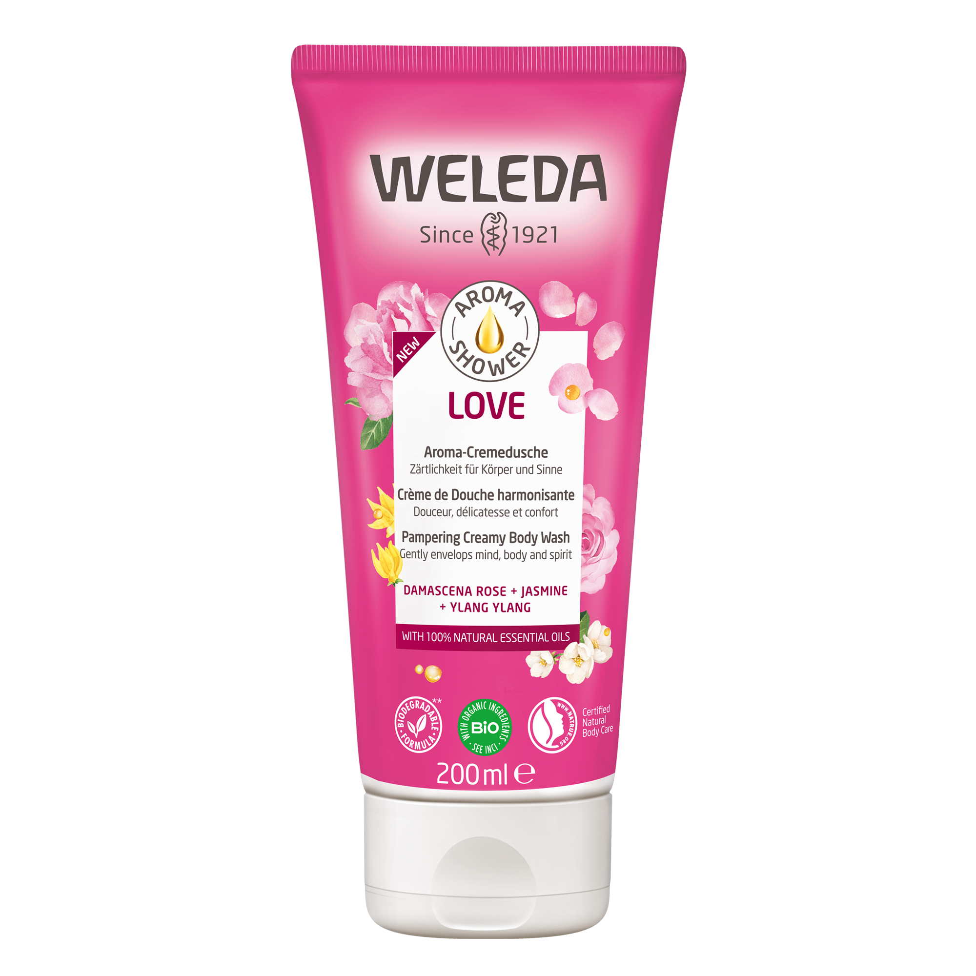 Weleda Aroma Shower Love sprchový gel 200 ml