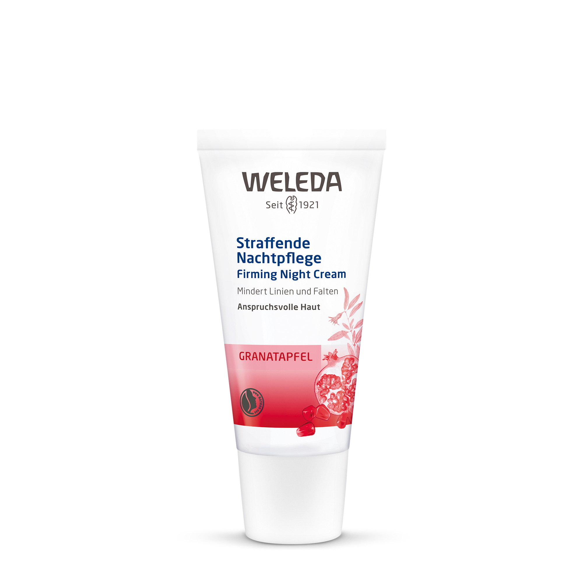 Weleda granátové jablko vyhlazující noční krém 30 ml