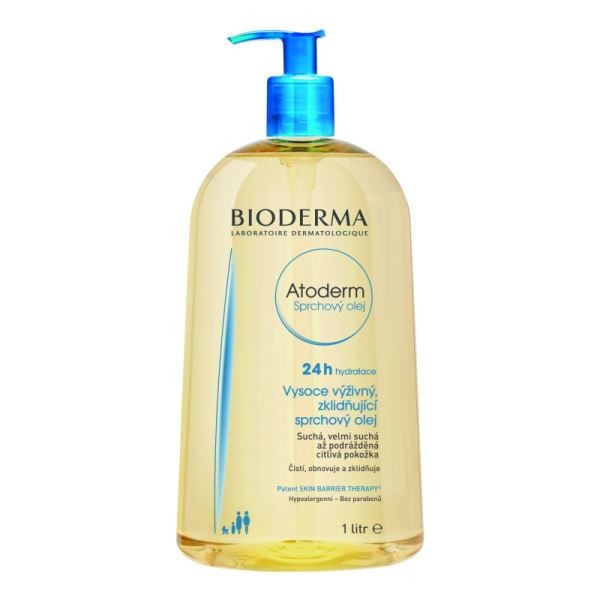 Bioderma Atoderm sprchový olej 1 l