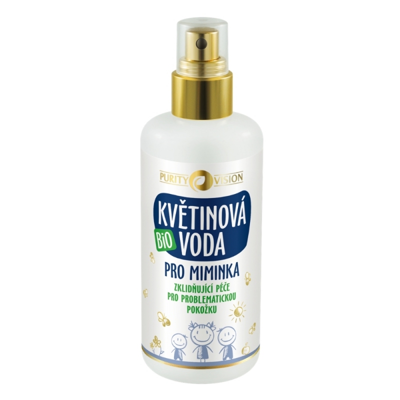 Purity Vision Bio Květinová voda pro miminka 200 ml