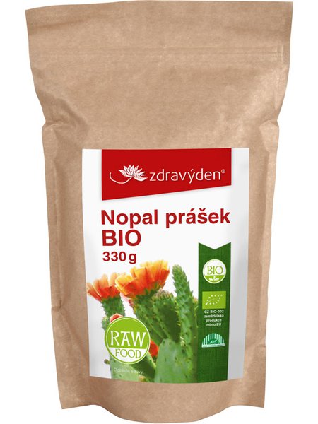 Zdravý den Nopal prášek BIO 330g