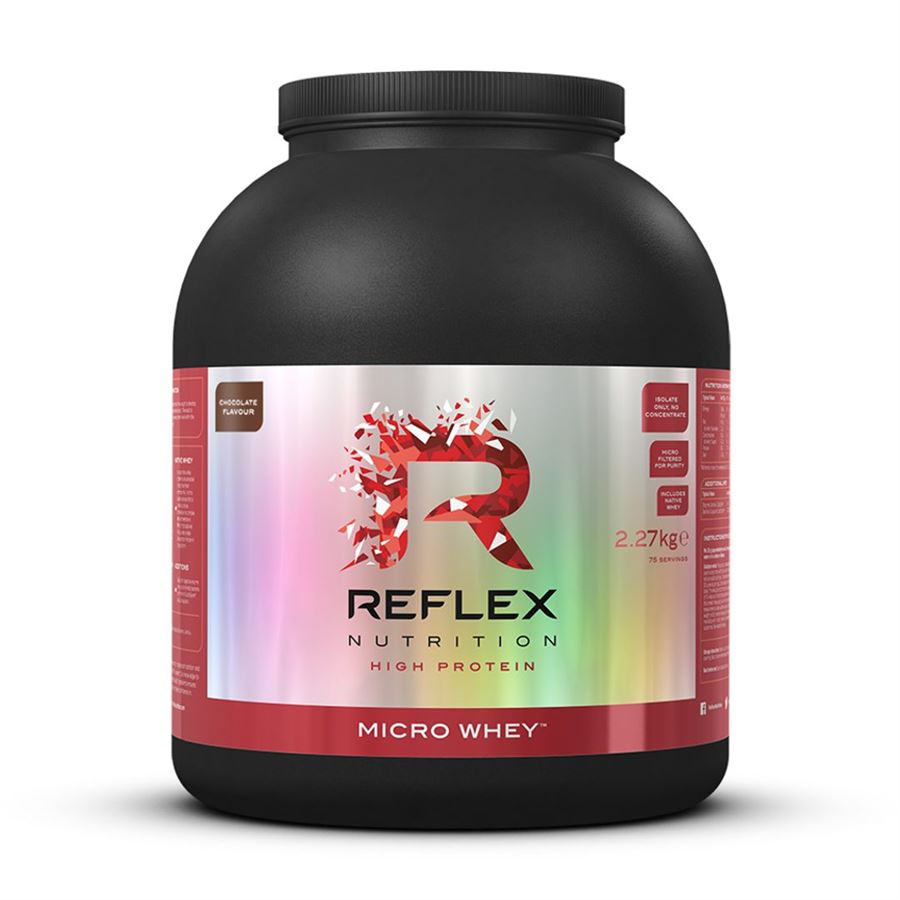 Reflex Nutrition Micro Whey Native 2270 g varianta: čokoláda