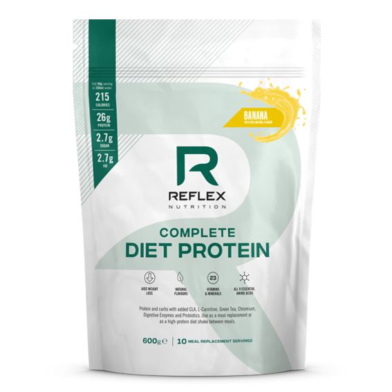 Reflex Nutrition Reflex Complete Diet Protein 600 g varianta: banán