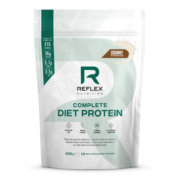 Reflex Nutrition Reflex Complete Diet Protein 600 g varianta: kokos
