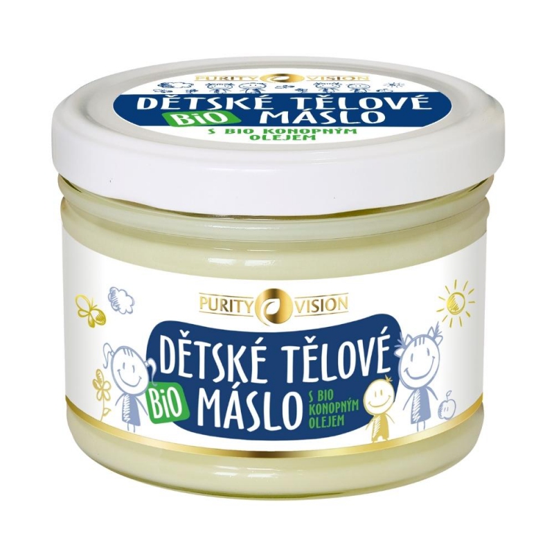 Purity Vision Dětské tělové máslo ve skle 350 ml: 350 ml