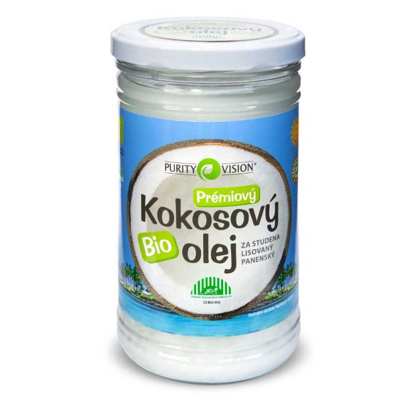 Purity Vision Bio Panenský kokosový olej 900 ml