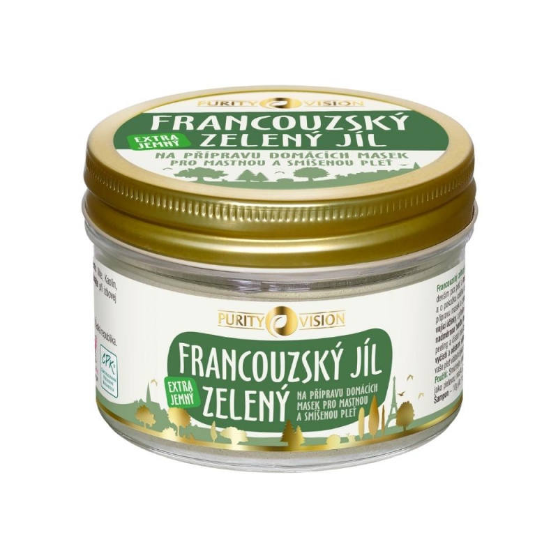 PURITY VISION Francouzský zelený jíl 150 g