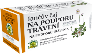 Spagyria Jančův čaj na podporu trávení nálev. sáčky 20 x 1 g