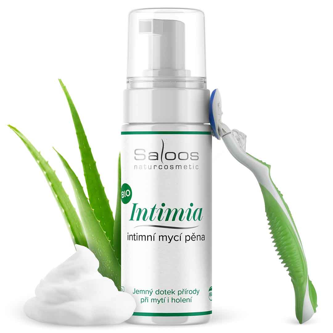 Saloos Bio Intimia intimní mycí pěna 150 ml