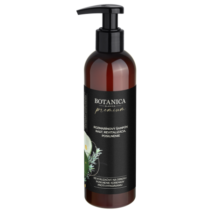 Soaphoria Botanica Slvaica rozmarýnový šampon na vlasy růst revitalizace a posílení 250 ml