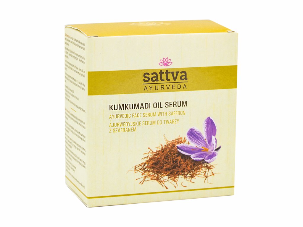 Sattva Ájurvédské pleťové sérum Kumkumadi se šafránem, 30 ml