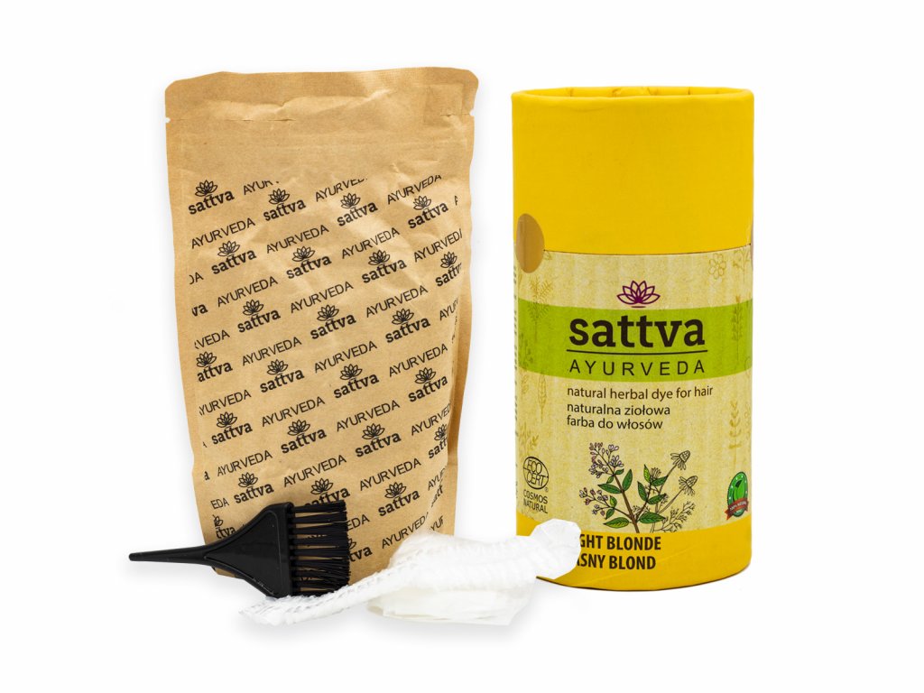 Sattva Henna na vlasy - Světlá Blond, 150 g