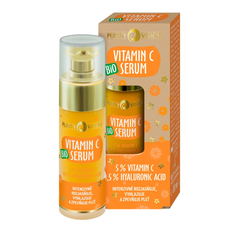 Purity Vision Pleťové sérum Vitamín C BIO 30 ml