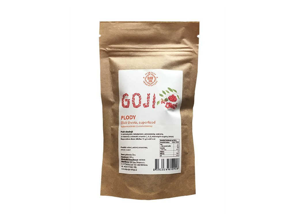 DAY Spa Goji Kustovnice čínská varianta: malý 100 G