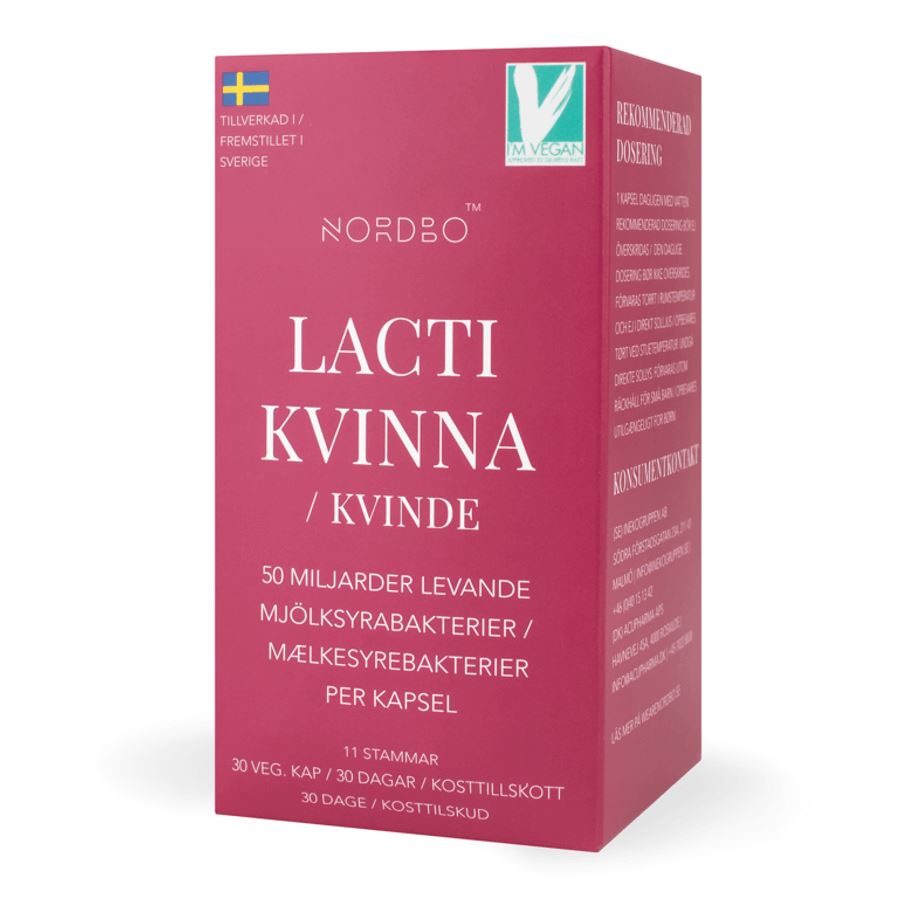 Nordbo Lacti Kvinna 30 kapslí